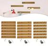 Multipurpose Organize Corkboard Strips Frameless Living Room Reminders Cork Strips Office Surfaces Display Memos