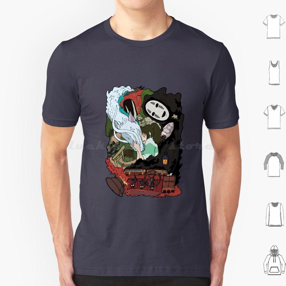 Reise T-Shirt 6XL Baumwolle Cooles Tee Animer Ärmel Kino Film