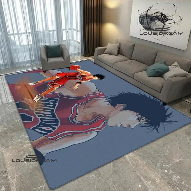 3D Cartoon Slam Dunk printed carpet Non-slip carpet outdoor carpets area rug Home bedroom decor rug for bedroom birthday gift