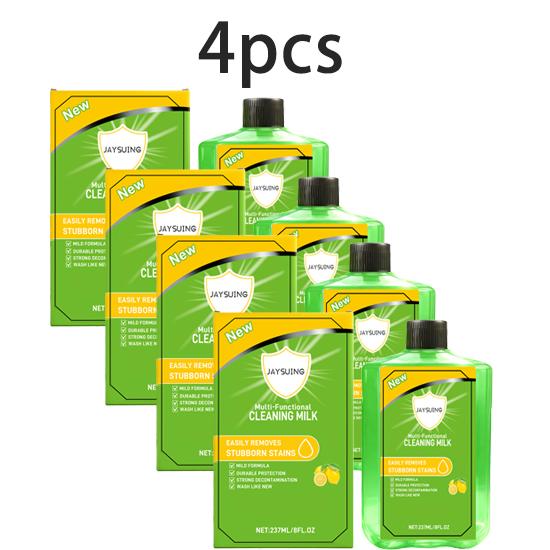 Jaysuing multi-purpose cleaning lotion, deep degreasing, kitchen and bathroom universal daily cleaning, gentle formula, easy to use 237ml
