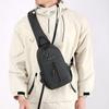 Men's Fashion Chest Bag - Solid Color Nylon Crossbody Sling for Outdoor & Casual Wear (Lightweight & Durable Shoulder Bag)