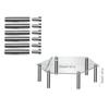 Clear Acrylic Display Stand Wedding Food Desserts Cupcake Perfume Cosmetic Jewelry Small Item Display Storage Racks Party Decor