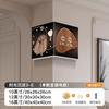 Simple Luxury Design Double-sided Wall Clock Retro Living Room Creative Electronic Clock Corner Hangs Wall Ornament Accessories