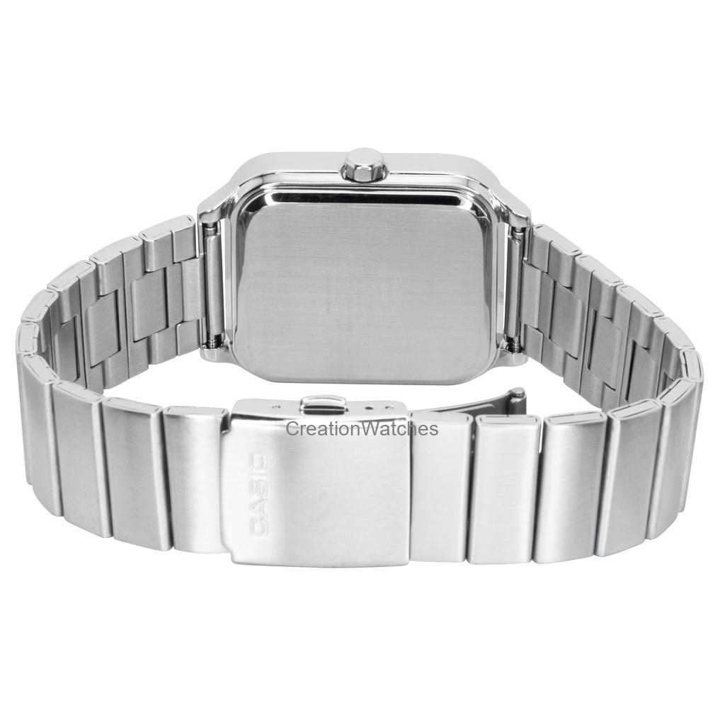 Casio Standard Analog Stainless Steel White Dial Quartz MTP-M306D-7AV Men's Watch