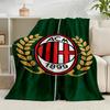 1PZ Coperta in Flanella 1909 Football Club Regalo, Adatta Sia per Uomini Che per Donne, Morbida Ideale per Letti e Divano, Regalo di Compleanno o Natale