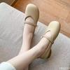 Fashion Temperament single shoe women's spring new gentle versatile style low heeled shoes simple comfortable women's shoes
