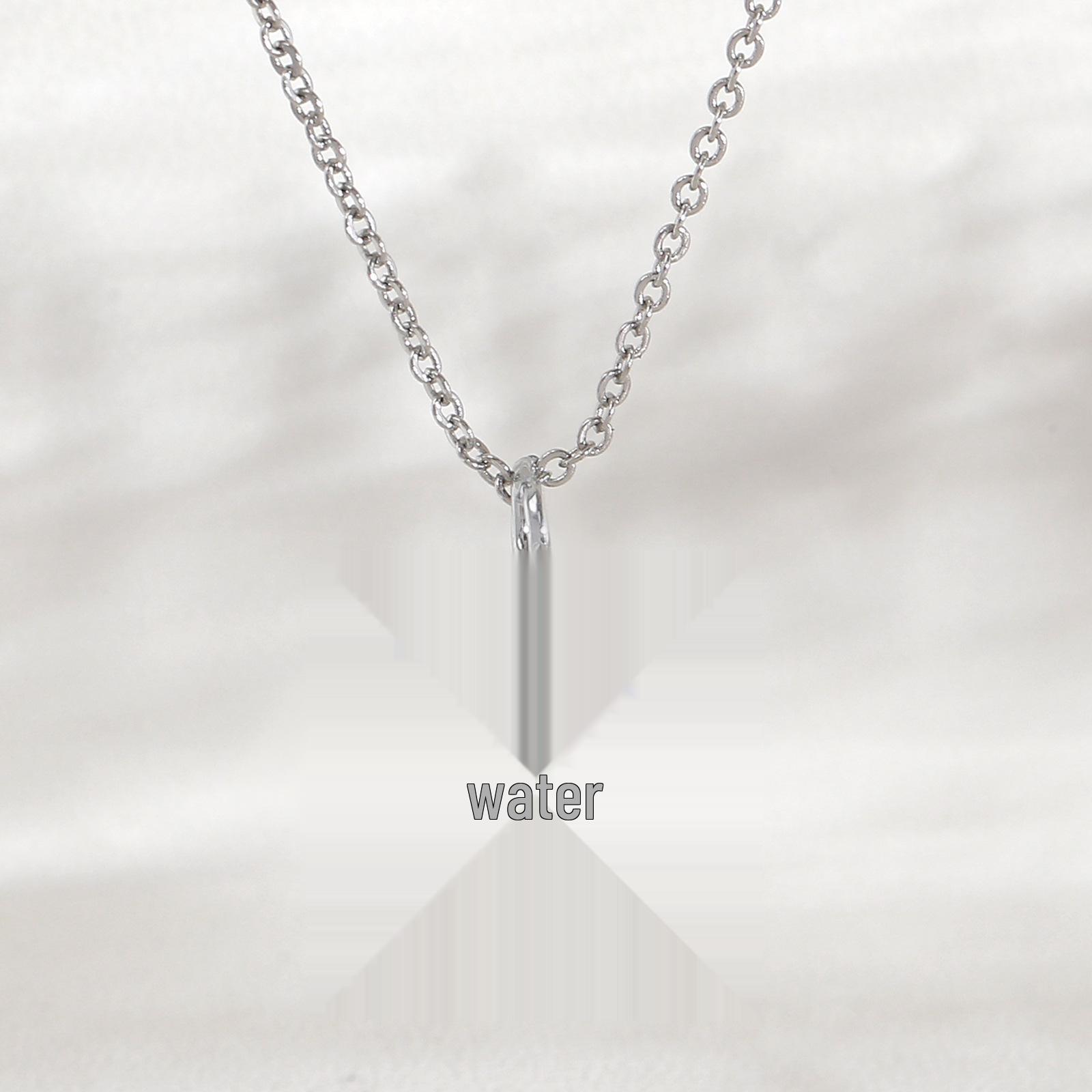 Elegant Gold-Plated Snowflake Pendant Necklace – Smooth & Shiny Clavicle Chain Pendant Only