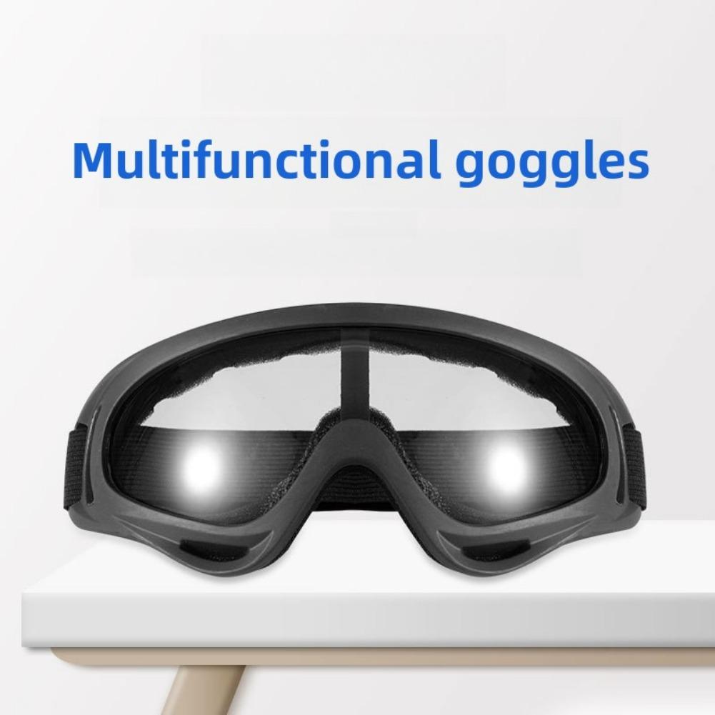 Motorradbrille für Herren, Sicherheit im Gelände, winddicht, stark, lichtdicht, UV-beständig, speziell für das Fahren konzipiert