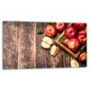 GLASS PLATE CUTTING BOARD 52x30 FRUIT