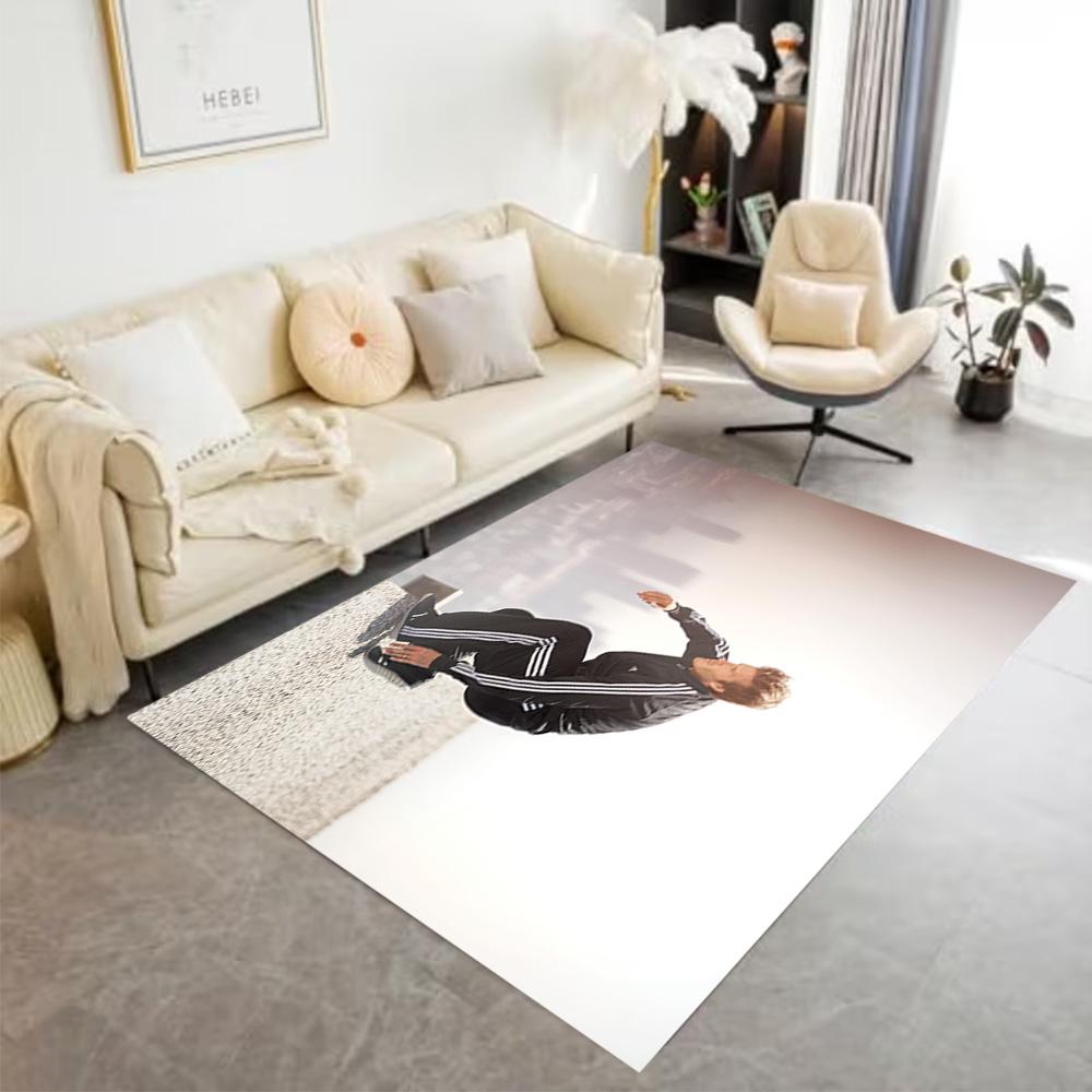David Beckham's Torso Bereich Teppich Design für Wohnzimmer Outdoor Spielzimmer Eingangsbereich Rutschfester Teppich Büros Dekorieren Perfektes Geschenk für Freunde & Familie
