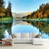Fototapet 3d Lac Pădure Munte Fototapet Sufragerie Tv Dormitor Decor Home Decor
