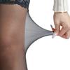 15Cm Wide Lace Floral With Silicone Non-Slip Hold Up Thigh High Stockings Ultra Thin Over The Knee Sock