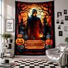 Wall TapestryHalloween Michael Myers Art Hanging Cloth Decorative Background Cover for Room Decoration