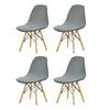 Protective Elastic Chair Cover Soft Milk Silk Fabric Universal Modern Aesthetic Armless Curved Shell Chair Slipcovers