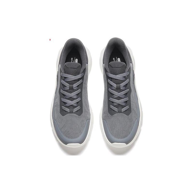 Anta Slip-Resistant Low-Top Badminton Shoes Men's Gray Sneakers 112347790-4