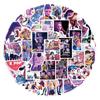 55Pcs KPop Demon Hunters Stickers Derpy Tiger Decals For Phone Laptop Suitcase Notebook Skateboard Waterproof Sticker