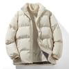 Men S Winter Loose Stand Collar Cotton Puffer Jacket