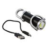 Mini Keychain Flashlight USB Rechargeable Flashlight Multiple Lighting Modes