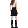 Karl Lagerfeld Color Block A-Line Sleeveless Dress Women Dresses Black White M21E1314