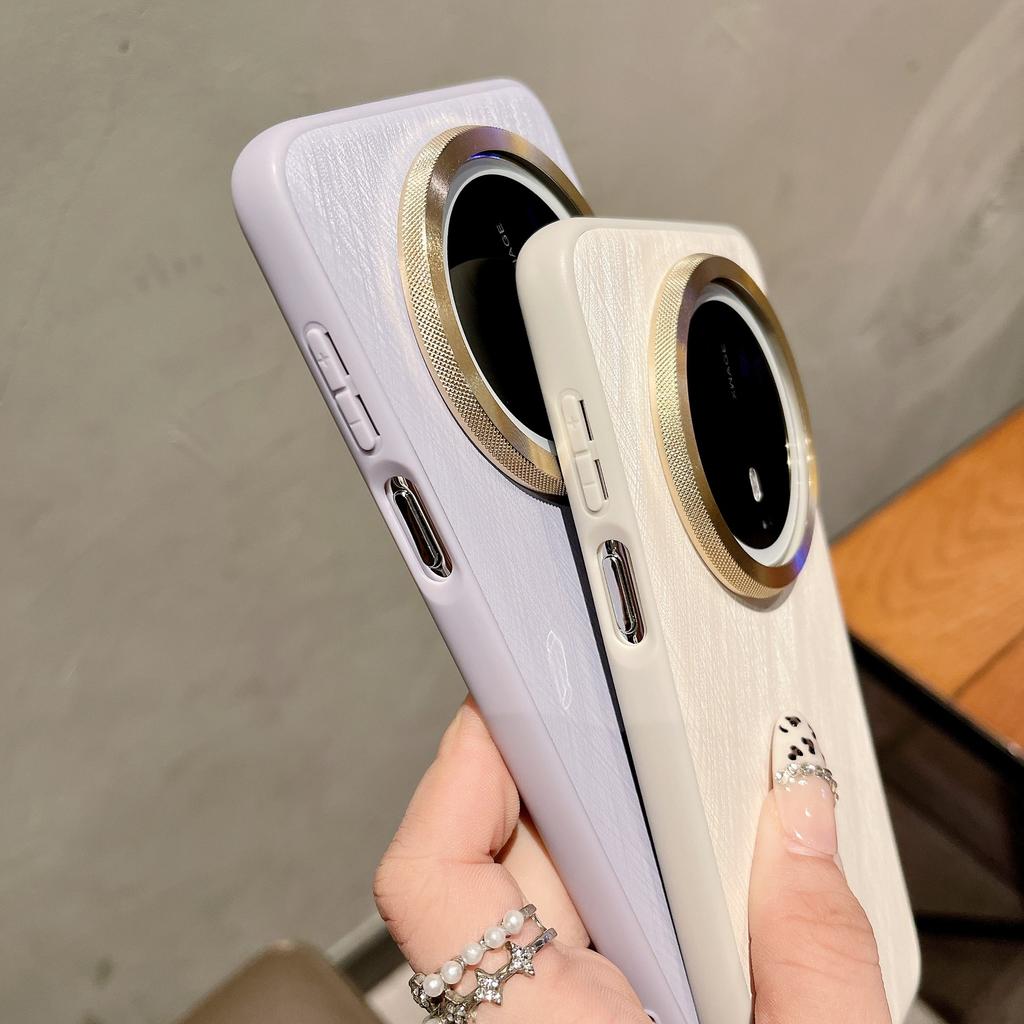 A High-end Phone Case for Huawei Mate70 with Gold Thread and Silver Brocade, and A Frosted Anti-drop Protective Case for Huawei Mate70pro+