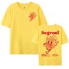 Negroni Cocktail Drink Funny Meme Graphic Tee Shirt Men Womens Harajuku Cartoon Aesthetic Tshirt Oversized 100 Cotton T Shirt