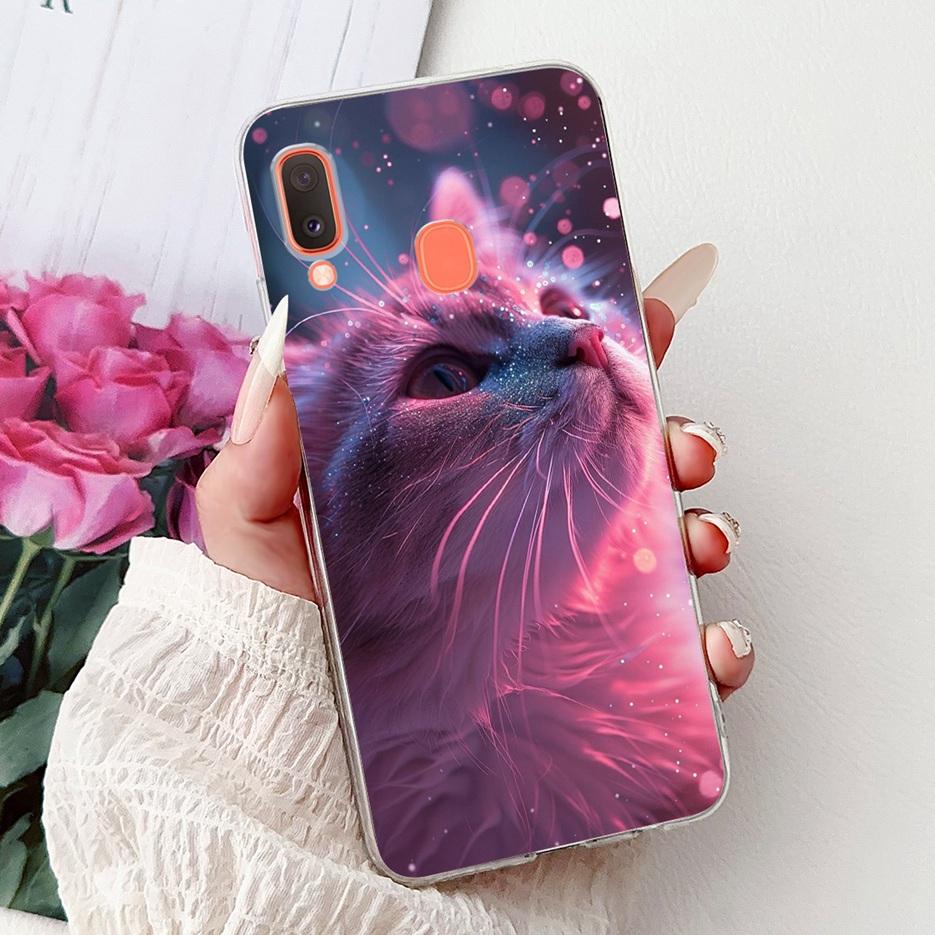 For Samsung Galaxy A20e Case SM-A202F Popular Fashion Painted Cover Soft Silicone Phone Case For Samsung A20e A202F Fundas Coque