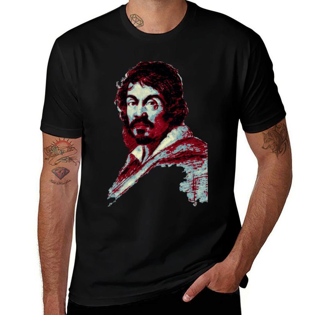 Caravaggio TShirt Large Size Casual Tee Shirt