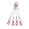 Wire Rope Sling Variants: Pressed Wire Rope, Lifting Hook, Two-Leg, Three-Leg, Four-Leg.