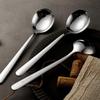 ZISIZ 316L Stainless Steel Round Spoon Set