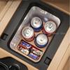 For BYD Leopard 8 Car Center Console Fridge Silicone Pad Mat Refrigerator Grid Anti-slip Water Holder Organizer Car Accessories