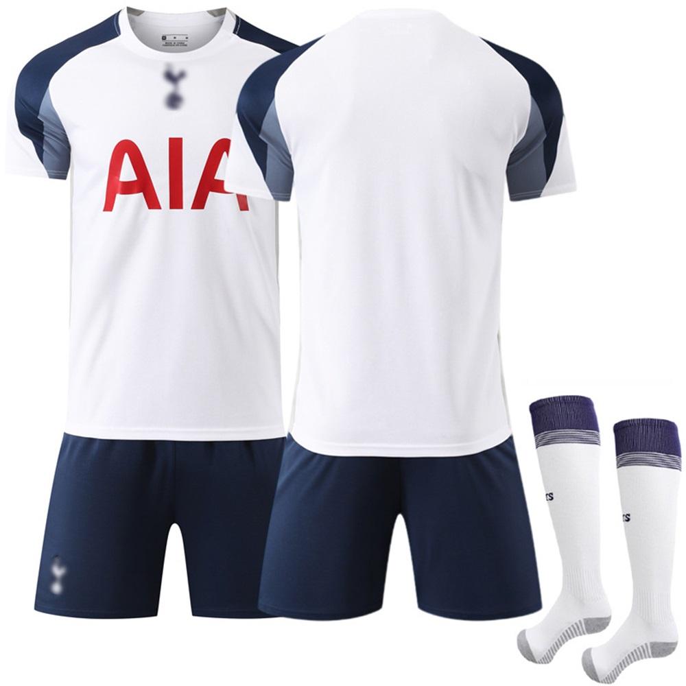 2025-26 Tottenham Hotspur Home Sport Training Jersey Set with Socks Teens Kids Adults Football Kits 16