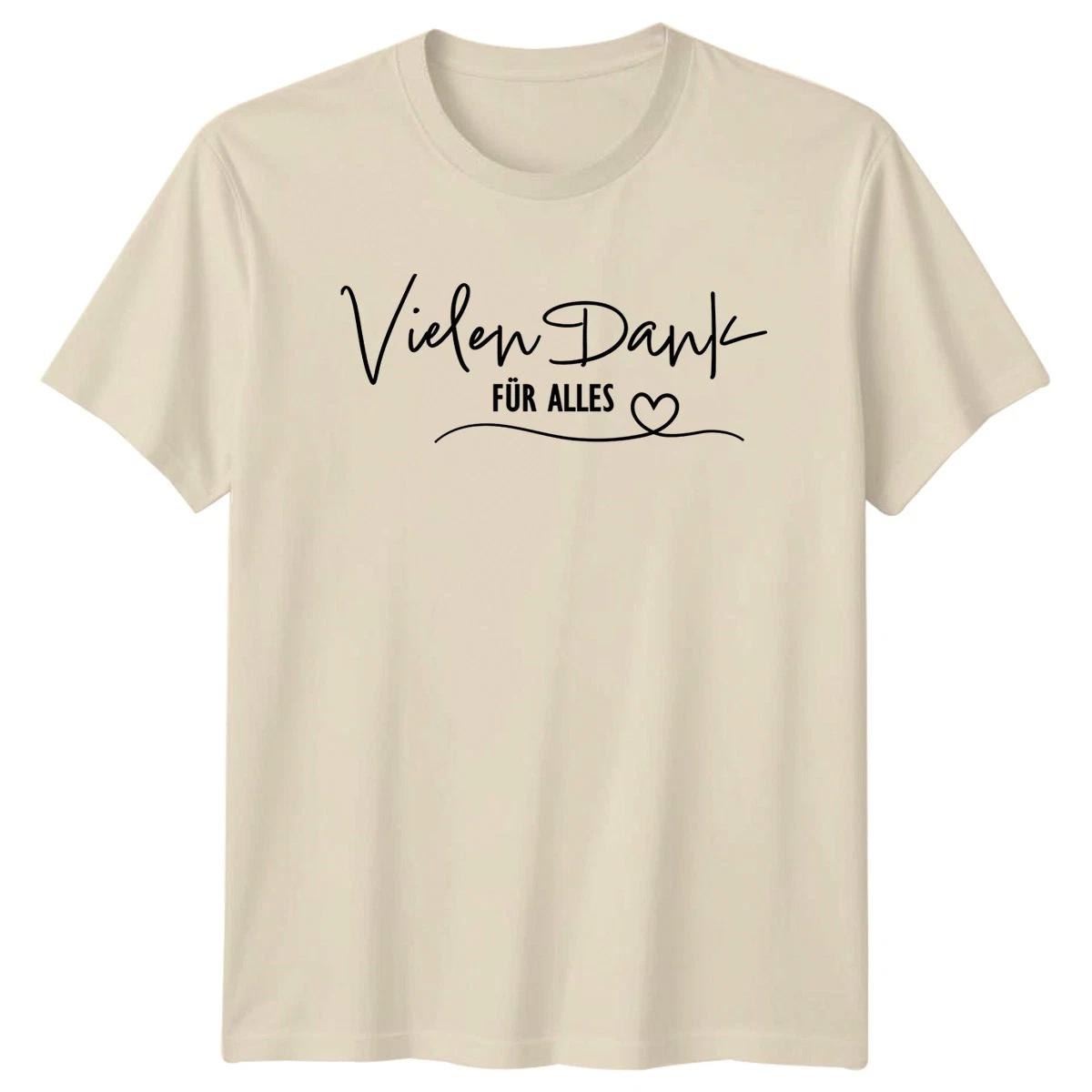 Vielen Dank F?r Alles T-Shirt Appreciation Gratitude Gift For Him And Her XXXXL