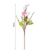 Easter Decoration Egg Cuttings Artificial Flowers  for 2024 Easter Home Party Supplies