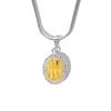 Armo Marvel Crystal Necklace (Yellow)