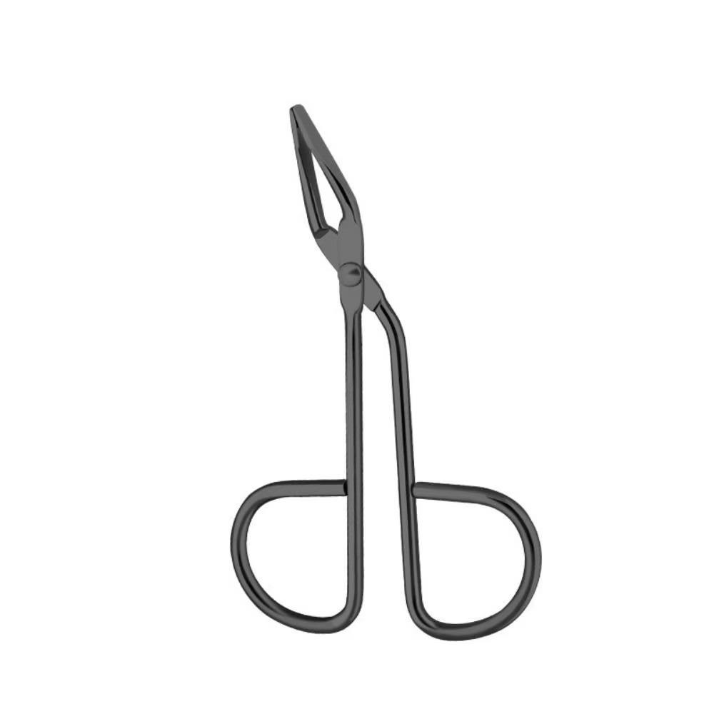 Stainless Steel Eyebrow Tweezer Hairgripping Elbow Eyebrow Pliers New Clip Shears  Epilating Tool чёрный
