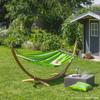LA SIESTA Hammock with bar single size Alisio 1 Hamactex for outdoor use ALR14 [for person] (Lime ALR14-48)