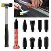Rubber Hammer Paintless Dent Repair Kit Body Panel Dent Removal Maintenance Parts