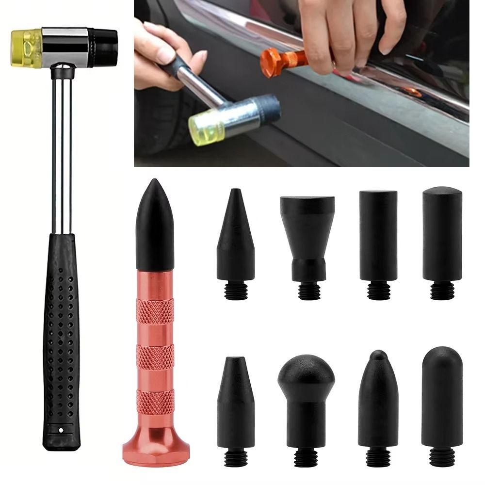 Replacement Heads Car Dent Repair Tools Rubber Hammer Dent Removal Tools Automotive Accessories
