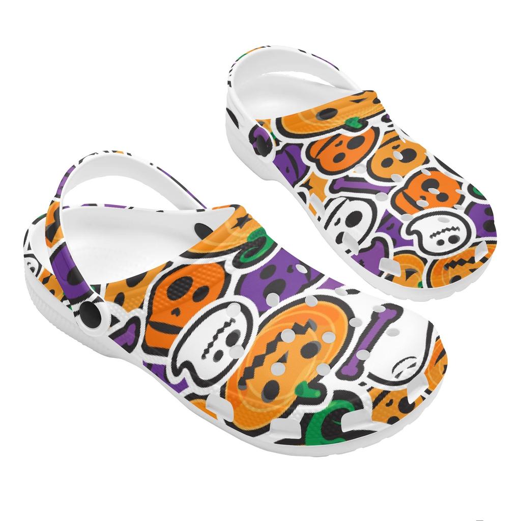 Graphic Printed EVA Clogs Women Men Breathable Lightweight Slip On Casual Footwear Soft Summer Sandals Summer Daily Wear