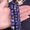 Lapis Lazuli Beads, 4-12mm Round Natural Stone, Pick Size for DIY Bracelet Necklace Making