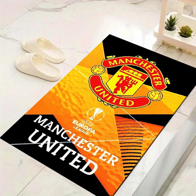 MANCHESTER UNITED Tapijt Vloerkleed voor Woonkamer Slaapkamer Huisbank Decoratie, Kinderen spelen Antislip Vloermat