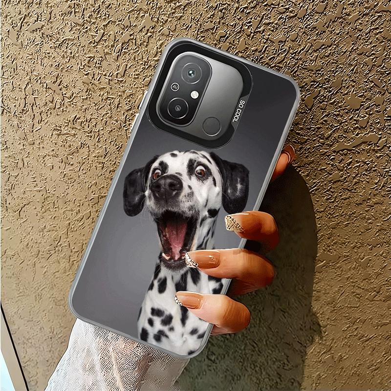 Dalmatian Cute Dog Soft Phone Case for Xiaomi Redmi 15C 15 14C 13C 12C Poco X5 X6 X7 Pro X3 F8 F7 Ultra M8 13 12 Cover Back Shel