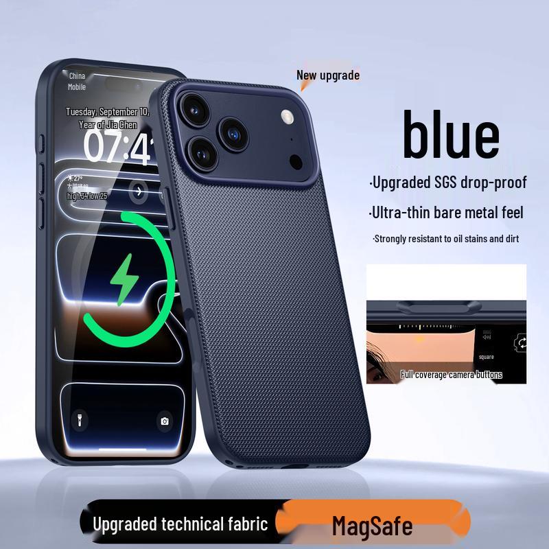 Ekakashop iPhone 17 Pro MagSafe Tech Fabric Phone Case