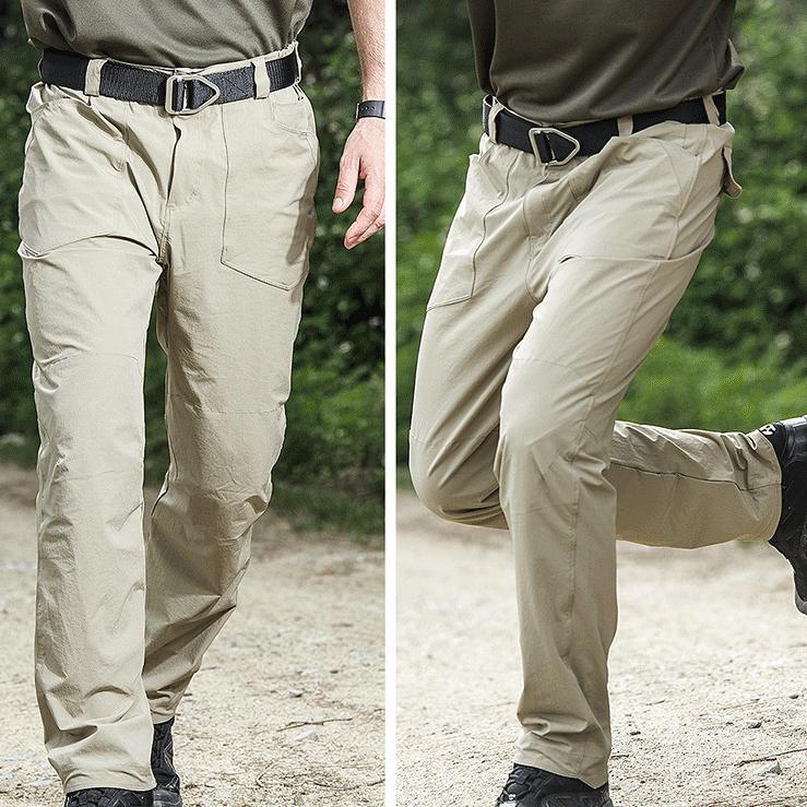 New Mens Quick Drying Al Pants Multiple Pocket Elasticity Urban Commuter Tacitcal Trousers Men Slim Fat Cargo Pants
