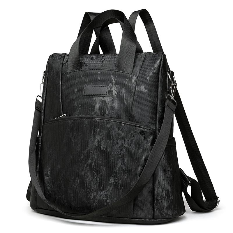 Mochila Vintage para Mujer de Gran Capacidad Bolso de Hombro Multifunción