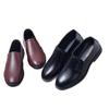 Real soft leather new fashion versatile dress leather shoes dad men's leather shoes business security shoes