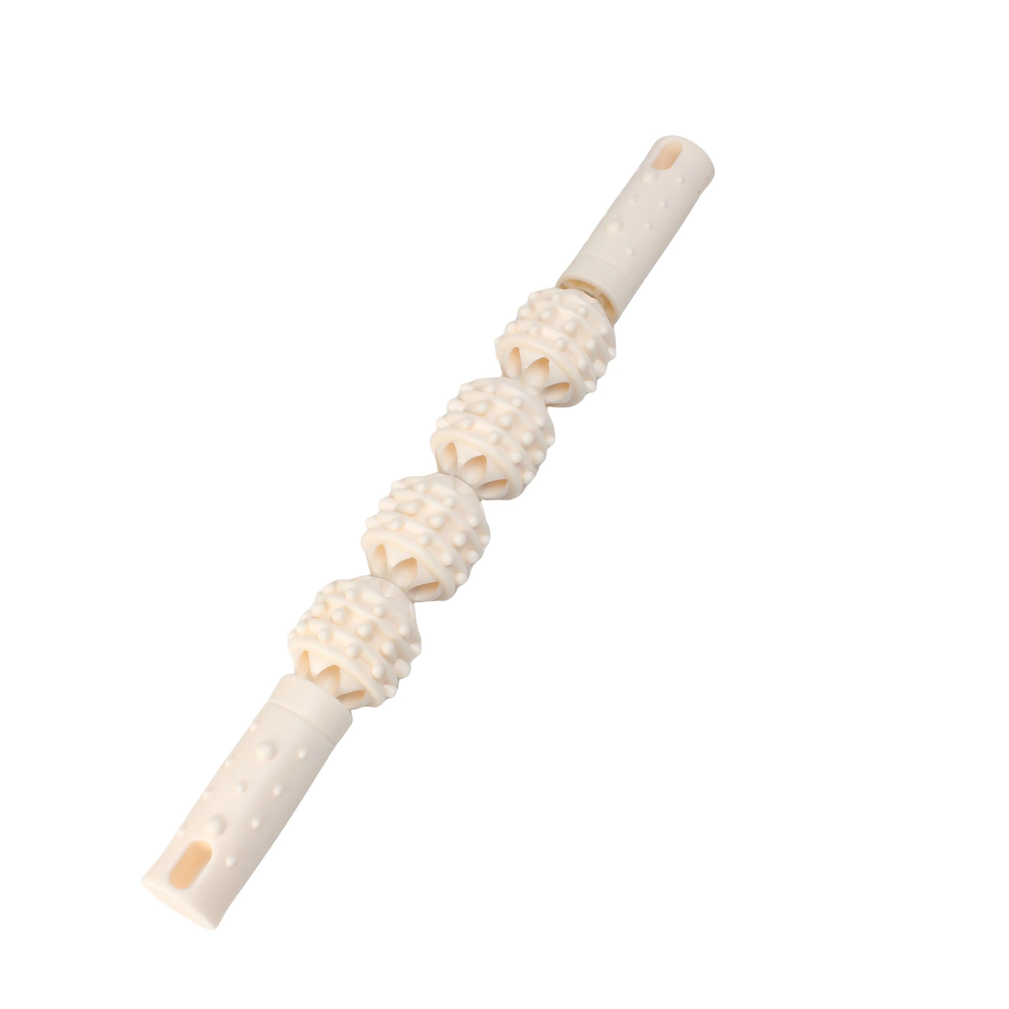 Thin Massage Leg Stick Wolf Teeth Stick Roller Fitness Fascia Stick Leg Muscle Relaxation Roller Calf Yoga Stretcher