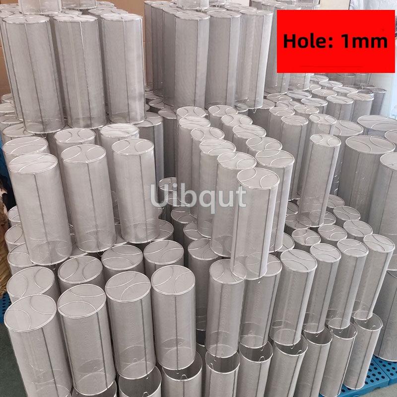 Round Mesh Basket 1mm Hole Rice Wine Beer Bier Filter Voor Zelfgemaakte Brew Koffie Coffee Droog Hopper Brew Fine Mesh Coland