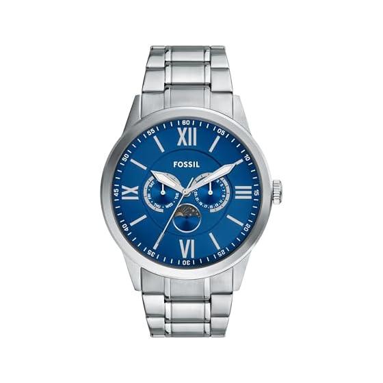 Fossil Watch Men s Analog Stainless Steel BQM7087