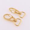 11mm Gold Dog Clasp Hook Buckle for Handbag Hardware and Keychain Accessories